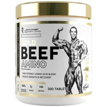 Яловичі амінокислоти Kevin Levrone Gold Beef Amino - 300 таблеток, фото