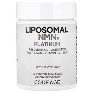 Codeage Liposomal NMN Platinum - 90 рослинних капсул, фото