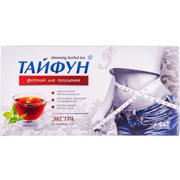 Фіточай Тайфун Екстра ФітоБіоТехнології - 30 пакетів по 2 г, фото