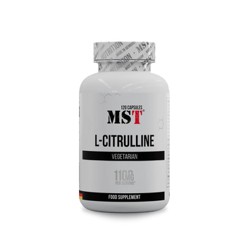 MST, Цитрулін, L-Citrulline, 120 капсул (MST-16489), фото