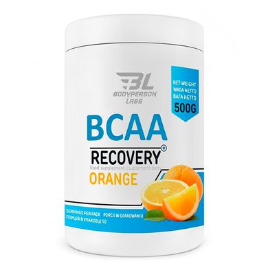 Bodyperson Labs, BCAA Recovery, апельсин, 500 г (BDL-72812), фото
