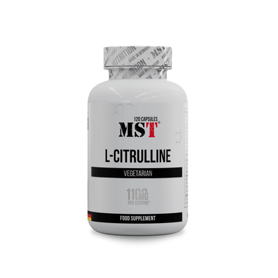 MST, Цитруллин, L-Citrulline, 120 капсул (MST-16489), фото