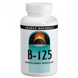 Source Naturals SNS-00425 Комплекс витаминов группы B, Source Naturals, 125 мг, 60 таблеток (SNS-00425)