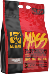 Mutant, Mass, Средство для набора веса, порошковая смесь сывороточного и казеинового протеина, брауні з шоколадною помадкою, 6800 г (813862), фото