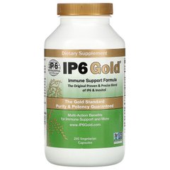 IP-6 International, IP6 Gold, Иммунная формула, 240 вегетарианских капсул (IPS-33081), фото