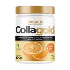 Pure Gold, Collagold, колаген, апельсиновий сік, 300 г (PGD-90788), фото