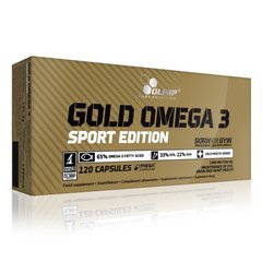 Olimp Nutrition, Gold Omega 3 SPORT 120 капс (103194), фото