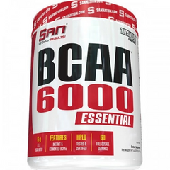 SAN, BCAA 6000 Essential, взрыв сахарной ваты, 417 г (SAN-41999), фото
