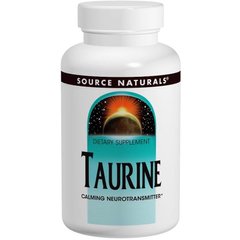 Таурин, Source Naturals, 500 мг, 120 таблеток (SNS-01281), фото