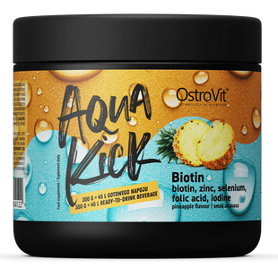 Ostrovit, Aqua Kick Biotin, ананас, 300 г (OST-90412), фото