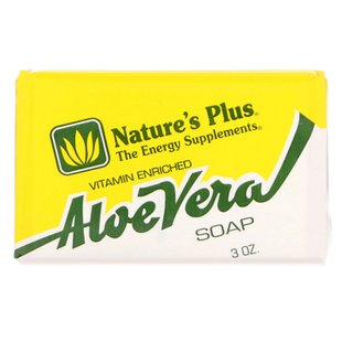 Мило з Алое віра, Aloe Vera Soap, Nature's Plus, 85 г (NAP-05960), фото