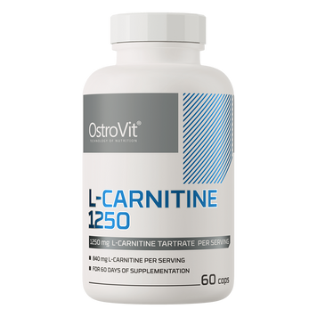 Ostrovit, Карнитин, L-Carnitine 1250 мг, 60 капсул (OST-22240), фото
