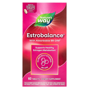 Дііндолілметановий комплекс Nature's Way EstroBalance with Absorbable BR-DIM - 60 таблеток, фото