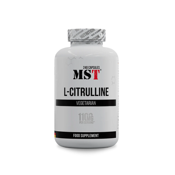MST, Цитрулін, L-Citrulline, 240 капсул (MST-16490), фото
