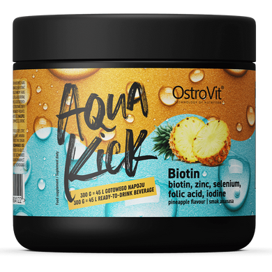 Ostrovit, Aqua Kick Biotin, ананас, 300 г (OST-90412), фото