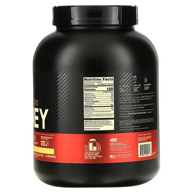 Optimum Nutrition, 100% Whey Gold Standard, сироватковий протеїн, шоколад + арахісова олія, 2270 г (OPN-05912), фото