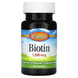 Carlson CAR-24910 Биотин, Biotin, Carlson Labs, 5 мг, 50 капсул (CAR-24910) 1