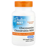 Глюкозамін, хондроїтин та МСМ Doctor's Best Glucosamine Chondroitin MSM - 120 капсул, фото
