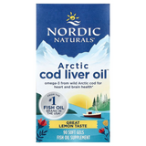 Nordic Naturals NOR-57785 Nordic Naturals, Arctic Cod Liver Oil&trade;, жир печінки арктичної тріски, зі смаком лимона, 250 мг, 90 м'яких желатинових капсул (NOR-57785)