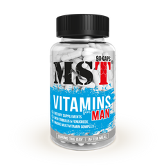 MST Nutrition, Мультивитамины для мужчин, Vitamins for Man, 90 капсул (MST-04161), фото