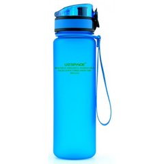UZspace, Пляшка для води UZspace 3038, яскраво-блакитна, 1000 мл (818093), фото