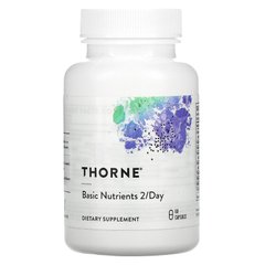 Thorne Research, Основные питательные вещества 2/Day, 60 капсул (THR-00287), фото