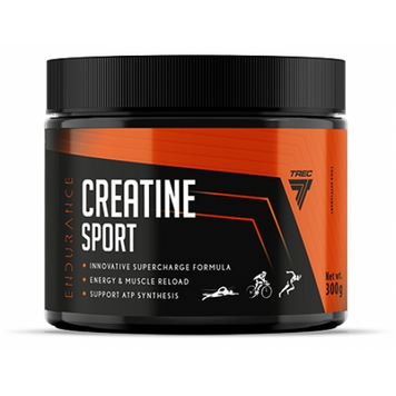 Креатин моногидрат Trec Creatine Sport | малина - 300 г, фото
