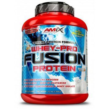 Amix, Whey-Pro FUSION, ваніль, 2300 г (818054), фото