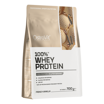 Ostrovit, Сироватковий Протеїн, Whey Protein, французька ваніль, 700 г (OST-91038), фото
