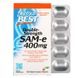 Doctor's Best DRB-00252 Doctor's Best, SAM-e, подвійна сила, 400 мг, 60 таблеток, покритих кишковорозчинною оболонкою (DRB-00252) 1