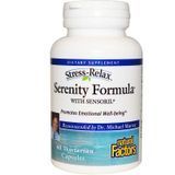 Витамины от стресса, Stress-Relax Serenity Formula, Natural Factors, ашваганда, 60 капсул (NFS-02834), фото