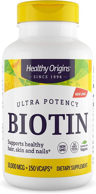Healthy Origins, Біотин, 10000 мкг, 150 капсул (HOG-25116), фото