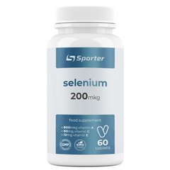 Sporter, Селен, 200 мкг + витамины ACE, 60 таблеток (818624), фото