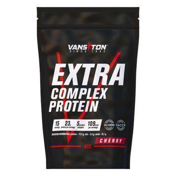Vansiton, Протеїн EXTRA, вишня, 450 г (VAN-59089), фото