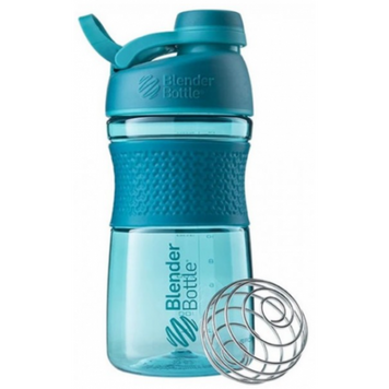 BlenderBottle, Шейкер SM с шариком TWIST, бирюзовый, 590 мл (814553), фото