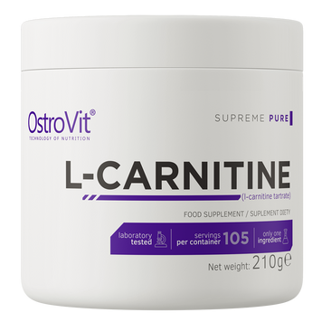 Ostrovit, Карнітін, L-Carnitine, без смаку, 210 г (OST-61052), фото