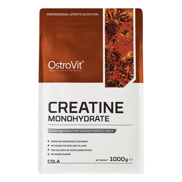 Креатин моногидрат OstroVit Creatine Monohydrate | кола - 1000 г, фото