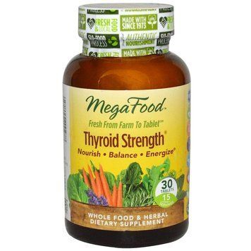MegaFood, Thyroid Strength, 30 таблеток (MGF-20027), фото