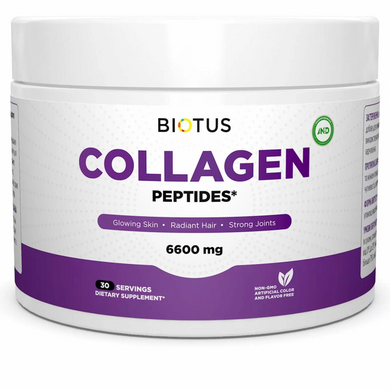 Колагенові пептиди, тип 1 і 3, CollagenPeptides, Biotus, 198 г (BIO-530234), фото