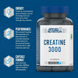 Applied Nutrition APN-20529 Креатин моногидрат 750 мг Applied Nutrition Creatine - 120 капсул 3