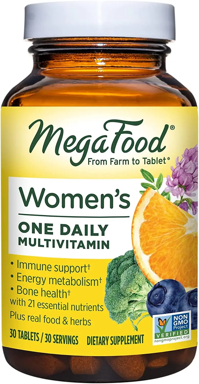 MegaFood, Women's One Daily, мультивітаміни для жінок, 30 таблеток