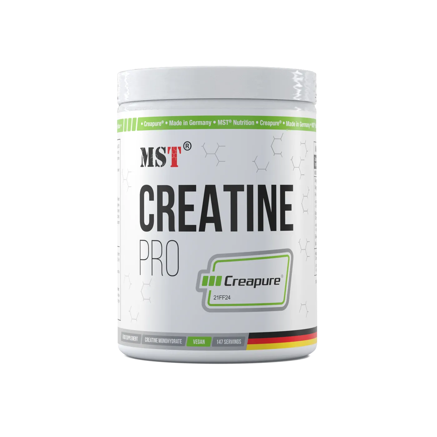 MST Nutrition, Creatine PRO with Creapure®, без смаку, 500 г