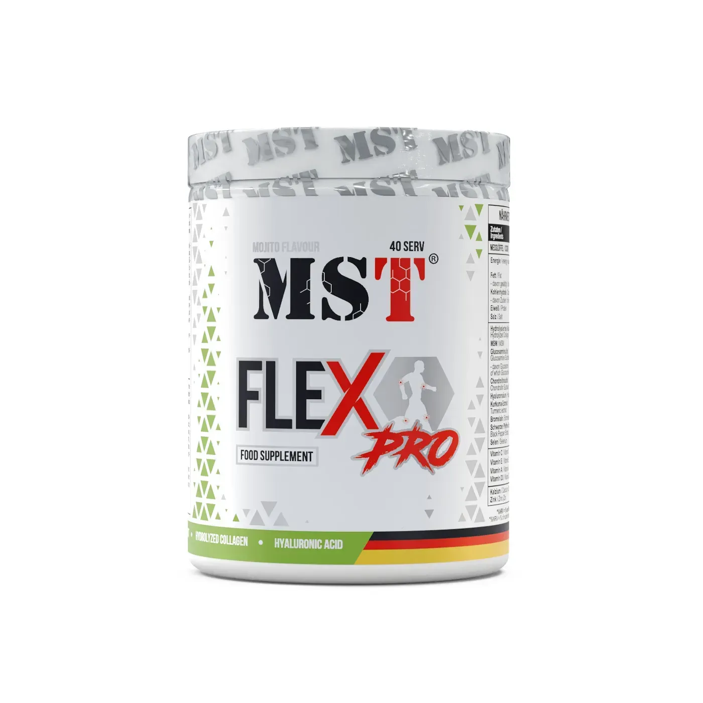 MST Flex Pro, Комплекс для суглобів з колагеном, мохіто, 40 порцій, 420 г