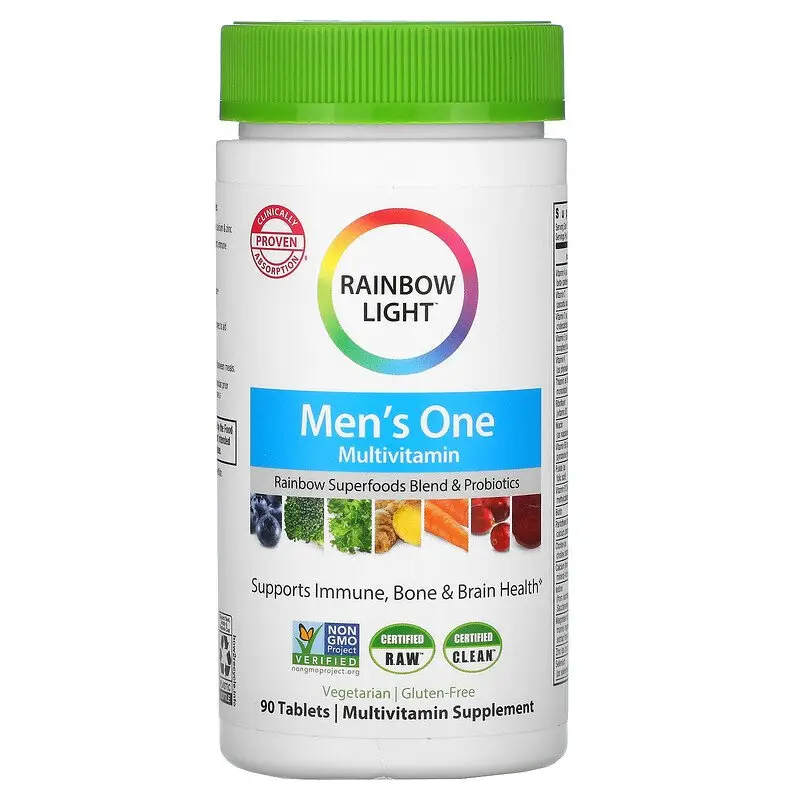 Rainbow Light, Men's One, мультивітаміни для чоловіків, 90 таблеток