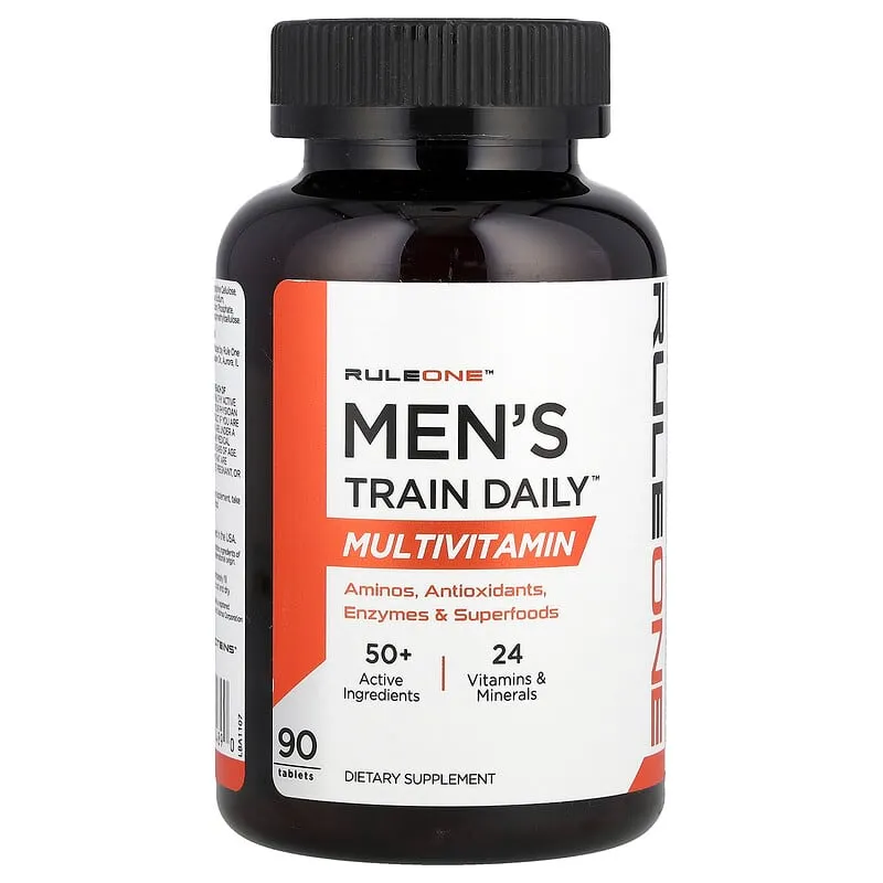 Rule One Proteins, Men's Training Daily, мультивітамінний комплекс для чоловіків, 90 таблеток